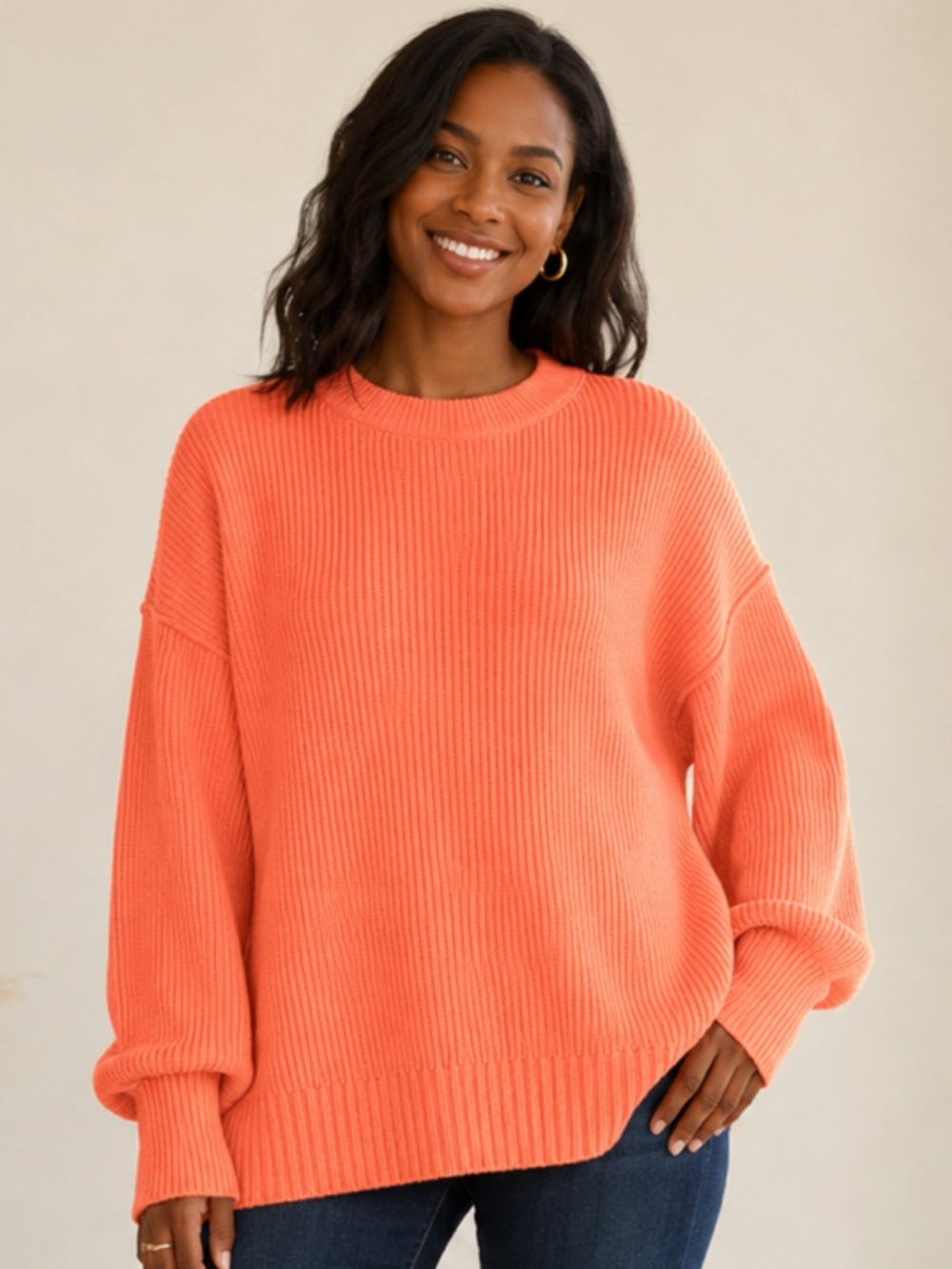 Lucky Brand | Oversized Comfy Sweater | Size Small Petite
